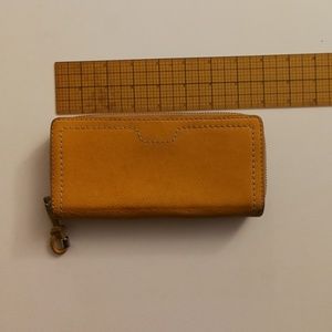 Banana republic yellow-orange wallet